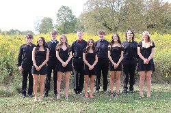 5 Homecoming Nominees and their 5 escorts